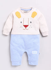 Boys Full Sleeve Romper Tiger